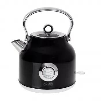 Adler AD 1346B Elektrikanne 1,7 L, 2200 W, must, metallik