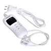 Adler CAMRY CR 7434 Elektriline alusmadrati - Pehme fliis, 3 kuumusastet, 150x80 cm, valge/hall