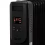 Adler Camry CR 7814 Õliga täidetud radiaator kaugjuhtimispuldiga, 2500 W, 3 kütteastet, 11 ribi, digitaalne termostaat, 24-tunnine taimer, LED-ekraan, ülekuumenemis- ja ümberkukkumiskaitse, must