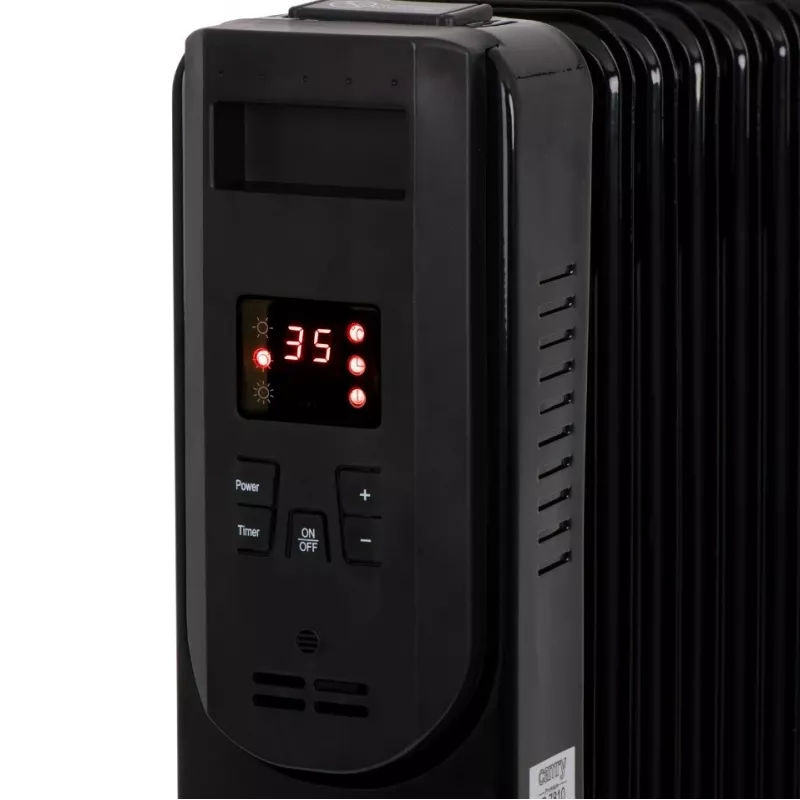 Adler Camry õlisoojendi CR 7820 2000W 9-sektsiooniline õliradiaator valge/hall