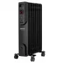 Adler CR 7812 Elektriradiaator õliga, 7 sektsiooni, 1500 W, must