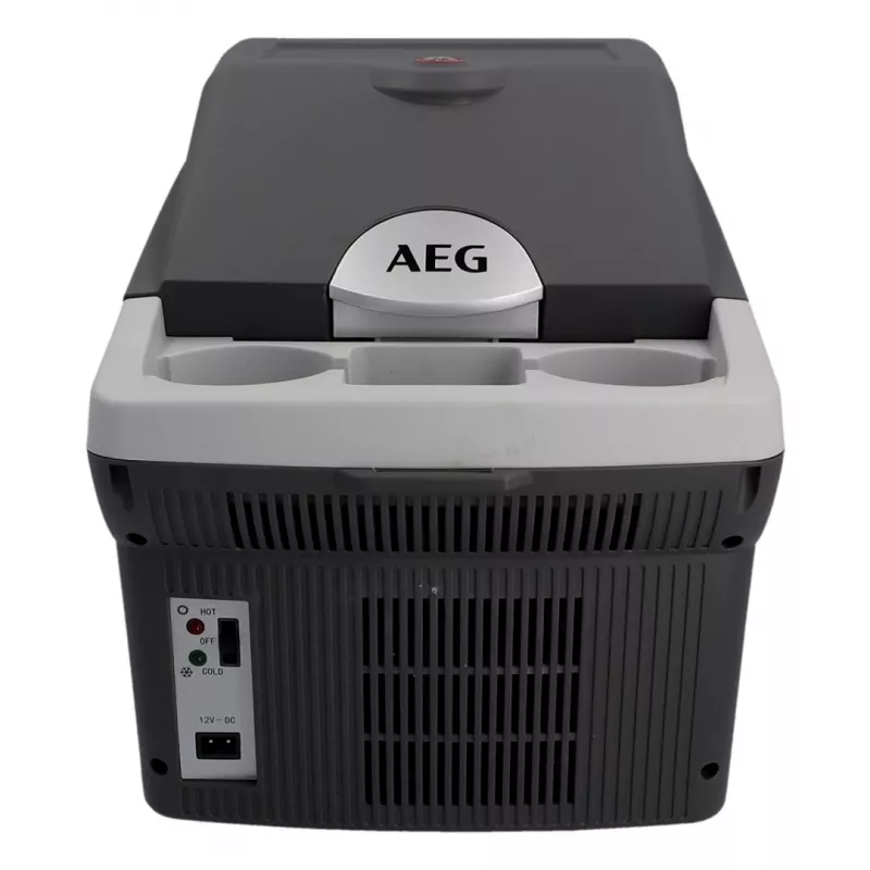 AEG BK16 16L termoelektriline jahuti-soojendaja kast, 12V/230V, hall/must