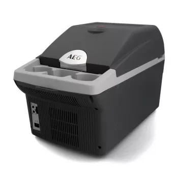 AEG BK16 16L termoelektriline jahuti-soojendaja kast, 12V/230V, hall/must