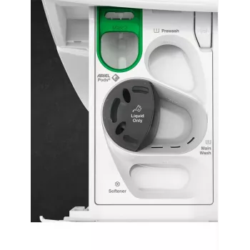 AEG LWR85165O pesumasin-kuivati, esitäitmisega, 10 kg pesu / 6 kg kuivatus, 1600 p/min, valge