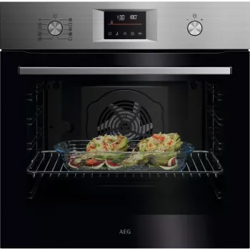 AEG OU5PB40SM Sisseehitatud Elektriahi pürolüüsiga, 71L, A+ Energia, Roostevaba Teras