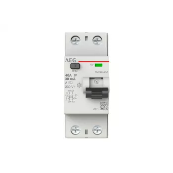 AEG Power Solutions FI-Schutzschalter FN240/A30 2P Tüüp A 40A 30mA