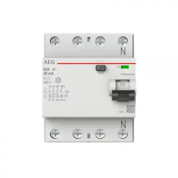 AEG Power Solutions Rikkevoolukaitselüliti FN463/A30 4P Tüüp A 63A 30mA