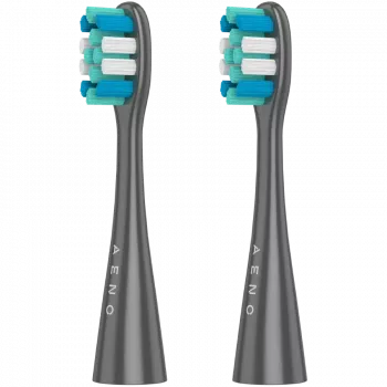 AENO ADB0010G Asendusharjapea, 2 tk - Valge - Ühilduv Xiaomi Mi Electric Toothbrush seeriaga