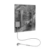 AENO Premium Eco Smart Quadro Wall Heater 500W, 50x50cm, Karastatud klaas, Infrapuna+konvektsioon, LED-ekraan, Wi-Fi, Antiikmarmor, Piiratud tiraaž