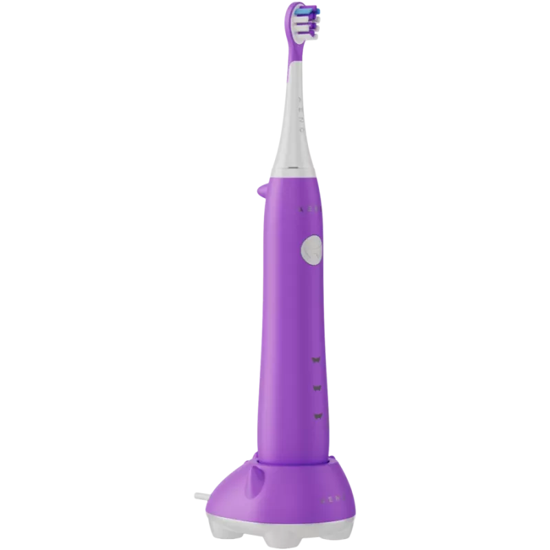 AENO juhtmevaba hambahari, violetne, 3 harjapead, 600mAh, 5 režiimi, nutikas meeldetuletus