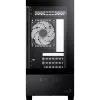 AEROCOOL P300D G-BK-v1 Mini Tower ATX korpus, must, karastatud klaas
