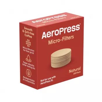 AeroPress paberist mikrofiltrite naturaalne 200 tk