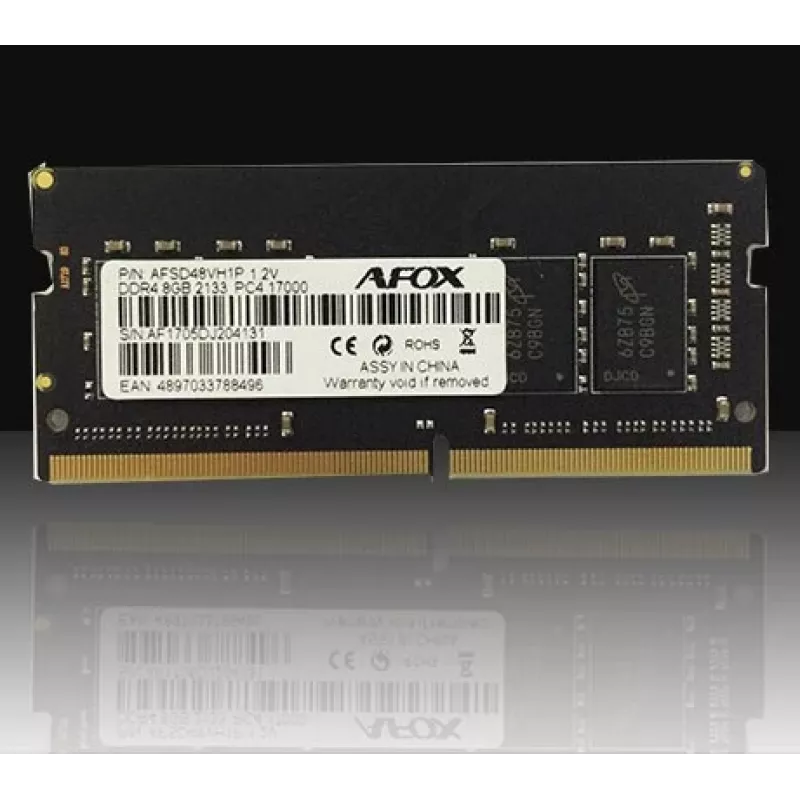 AFOX AFSD48VH1P 8GB DDR4 2133MHz SODIMM mälumoodul
