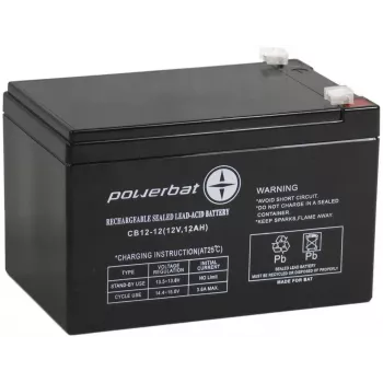 AGM POWERBAT CB 12V 12Ah aku