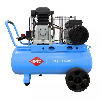 AIRPRESS 50L Kompressor HL340-50 272 l/min 3.0 HP 2.2 kW 8 bar