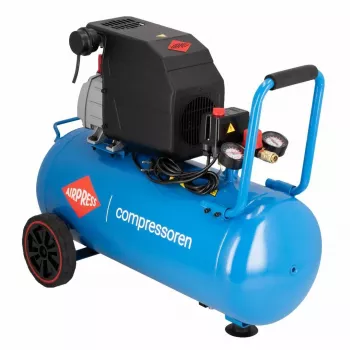 Airpress HL260-50 50L Kompressor 2HP 206l/min 8bar 230V Otsekäitlusega