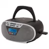 Aiwa BBTU-400SL Kaasaskantav stereosüsteem CD/FM RDS/USB/Bluetooth hõbedane MP3-esitus