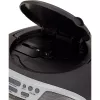 Aiwa BBTU-400SL Kaasaskantav stereosüsteem CD/FM RDS/USB/Bluetooth hõbedane MP3-esitus