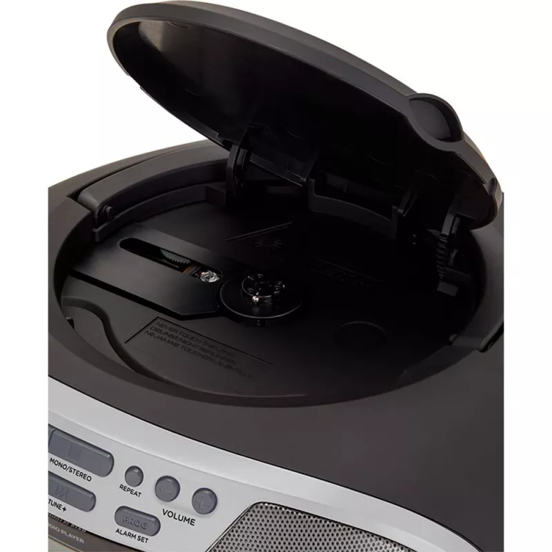 Aiwa BBTU-400SL Kaasaskantav stereosüsteem CD/FM RDS/USB/Bluetooth hõbedane MP3-esitus