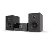 Aiwa MSBTU-600 50W Bluetooth CD mikro Hi-Fi süsteem FM-raadioga, USB, Aux-sisend, LED-ekraan, kaugjuhtimispult, must