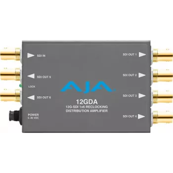 AJA 12GDA 12G-SDI 1x8 jaotussignaalivõimendi