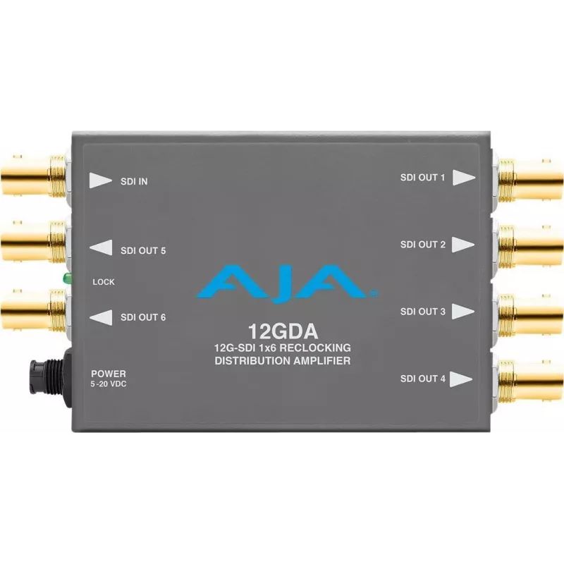 AJA 12GDA 12G-SDI 1x8 jaotussignaalivõimendi