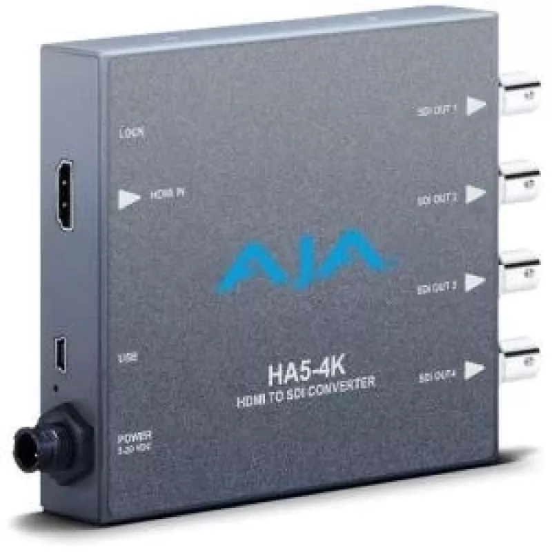 AJA HA5-4K HDMI 4K SDI mini-muundur