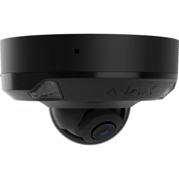 Ajax DomeCam Mini IP-kaamera 5MP 2.8mm klaaskuppel must (8EU)