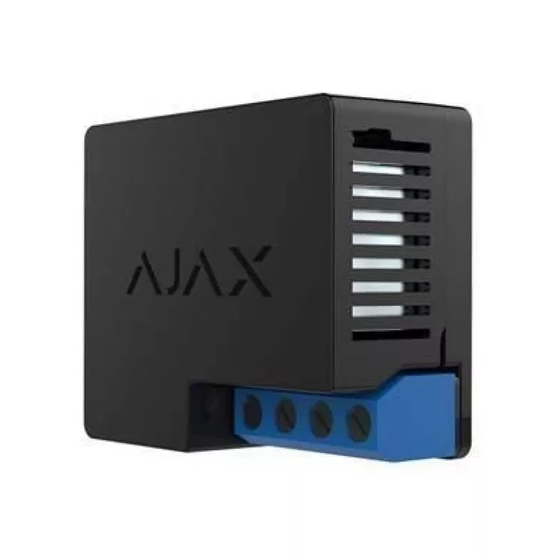Ajax WallSwitch Smart Relay In-Wall Switch Black