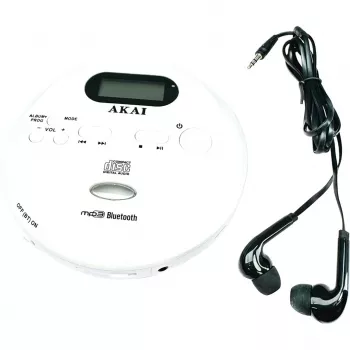 AKAI ACDP-100 kaasaskantav CD-mängija FM-raadioga ja hüppekaitsega