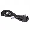 Akyga AK-PC-06A toitekaabel 3m CEE 7/7 – IEC C13 must
