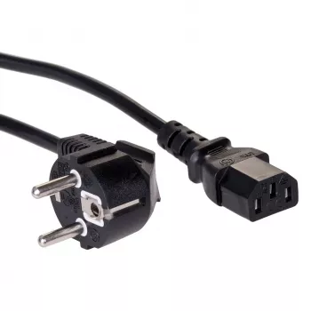 Akyga AK-PC-06A toitekaabel 3m CEE 7/7 – IEC C13 must