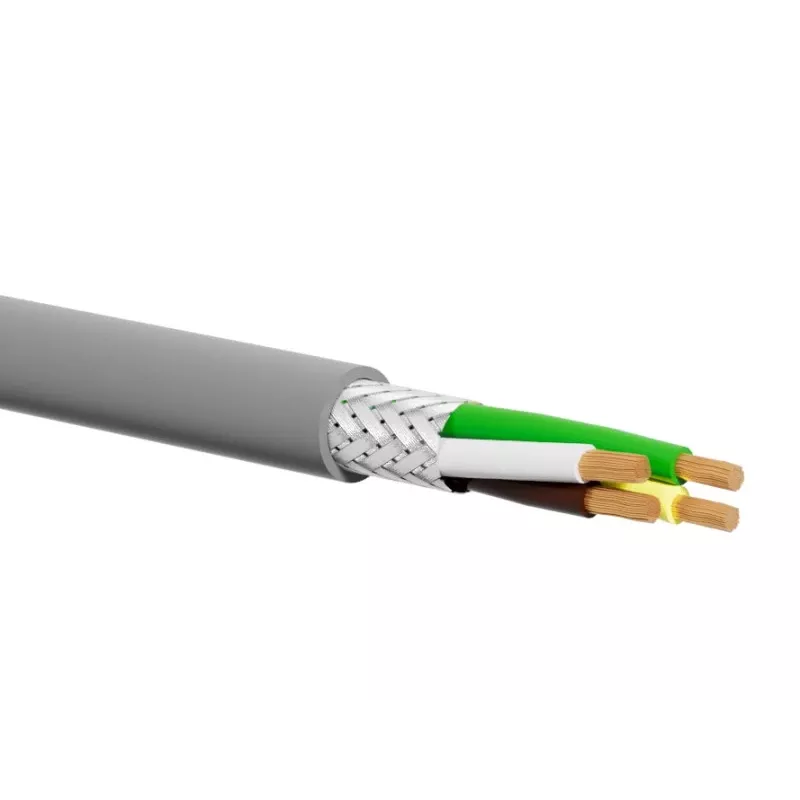 ALANTEC KS-LIYCY-PV-04100-500 Varjestatud juhtkaabel LiYCY 4x1,00 mm² PVC Hall 500 m