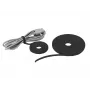ALANTEC PK025CZA kleepuv kaablisideme alus, must, PA66, 25x25 mm, 1 tk