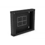 ALANTEC Tagumine sektsioon (hingedega/kokkuvolditav) SW-15U-600-450-01-C kappidele, must, 150 mm