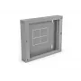 ALANTEC SA-SSW-6U-02-S Tagumine sektsioon (hingedega / kallutatav) kappidele SW-6U-600-450-01-S, hall, 150 mm