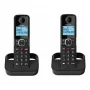 Alcatel 8517180090 Juhtmega lauatelefon suurte klahvidega, must