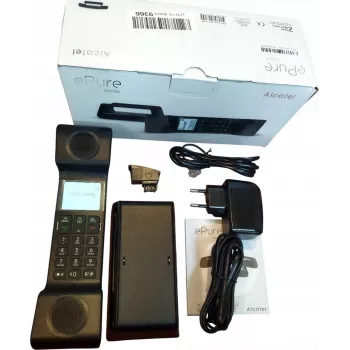 Alcatel ePure Iconic DECT juhtmeta telefon (must)