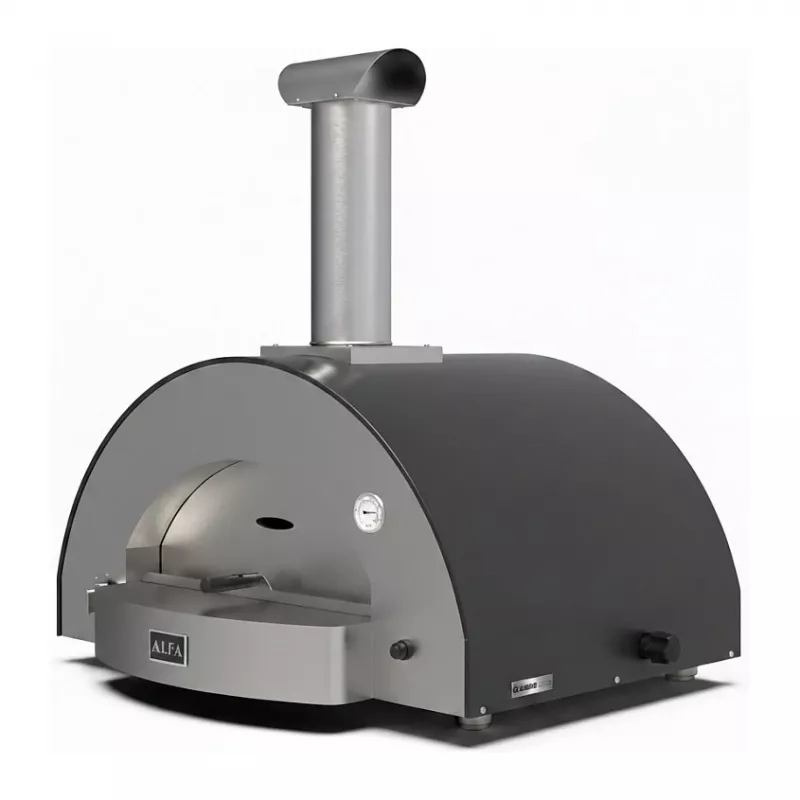 Alfa Forni Classico 4 Pizze Hybrid Slate Gray
