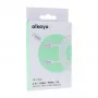 ALKAYA Speed Flex Punutud Andmekaabel 65W 1m Valge (CL-60006)