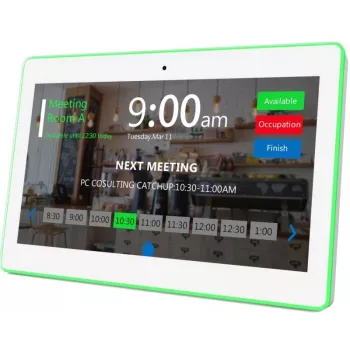ALLNET MeetTwo-130W 13 inch koosolekuruumi RGB LED tahvelarvuti Android 16 NFC/RFID valge