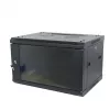 ALLNET SMA-Series 19 inch seinakapp 9U 1-osaline 600mm sügavus must lamepakend