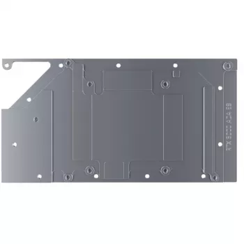 Alphacool 13725 CPU vesijahutusplokk koos tagumise plaadiga - nikeldatud vask, akrüülülaosa, G1/4 inch, Intel LGA 115x/1200/1700/2011/2066, AMD AM4