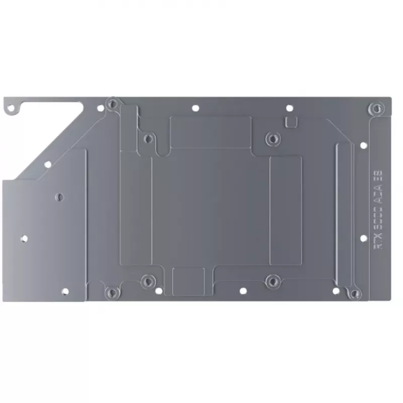 Alphacool 13725 CPU vesijahutusplokk koos tagumise plaadiga - nikeldatud vask, akrüülülaosa, G1/4 inch, Intel LGA 115x/1200/1700/2011/2066, AMD AM4