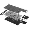 Alphacool 13725 CPU vesijahutusplokk koos tagumise plaadiga - nikeldatud vask, akrüülülaosa, G1/4 inch, Intel LGA 115x/1200/1700/2011/2066, AMD AM4