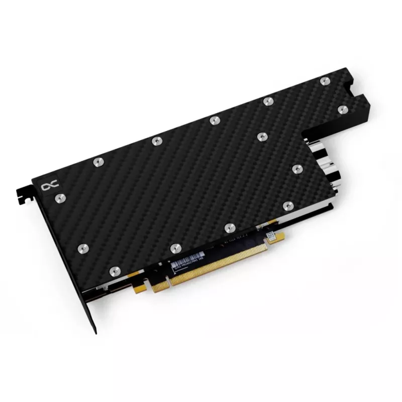 Alphacool 13725 CPU vesijahutusplokk koos tagumise plaadiga - nikeldatud vask, akrüülülaosa, G1/4 inch, Intel LGA 115x/1200/1700/2011/2066, AMD AM4