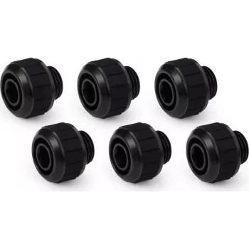 Alphacool Apex Grip surveühendus 13/10mm G1/4 must, 6-osaline komplekt (14920)