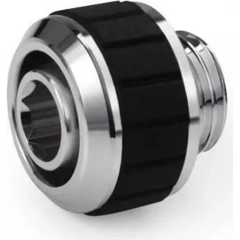 Alphacool Apex Grip surveühendus 13/10mm G1/4 kroom - pehme toru ühendus 14880