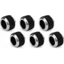 Alphacool Apex Grip HardTube 16mm G1/4 kroomitud kompressioonliitmike komplekt, 6-pakk 14930