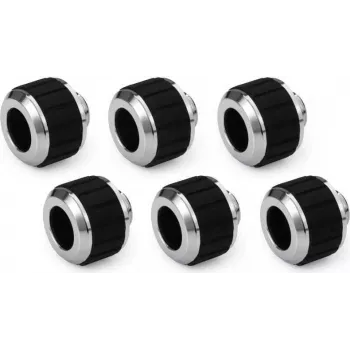 Alphacool Apex Grip HardTube kompressioonliitmik 13mm G1/4 kroom - 6 pakk 14927